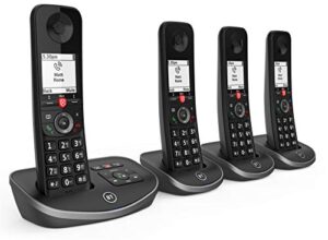 BT Advanced Cordless Home Phone with 100 Percent Nuisance Call Blocking and Answering Machine