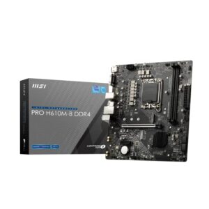 MSI PRO H610M-B DDR4 Motherboard