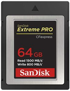 SanDisk Extreme PRO 64GB CF Express Card Type B