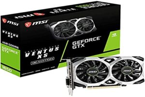 MSI GeForce GTX 1650 D6 VENTUS XS OC Graphics Card '4GB GDDR6