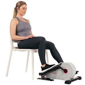Sunny Health & Fitness Magnetic Underdesk/Standing Portable Elliptical Machine