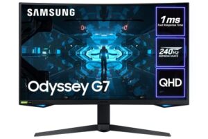 Samsung Odyssey G7 LC27G75TQSRXXU 27" 1000R Curved Gaming Monitor - 240Hz