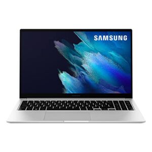 Samsung Galaxy Book Intel Core i7 with Windows 11 Home 15.6 Inch Laptop 8GB RAM 256GB Storage Mystic Silver (UK Version)