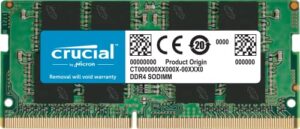 Crucial RAM 8GB DDR4 2400MHz CL17 Laptop Memory CT8G4SFS824A