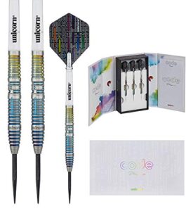 Unicorn Jeffrey De Zwaan Code 90 Percent Tungsten Steel Tip Darts Se