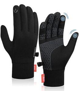 RUIXUE Winter Running Gloves Warm Lightweight