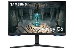 Samsung Odyssey G6 LS27BG650EUXXU 27" Curved Smart Gaming Monitor - QHD 2560x1440