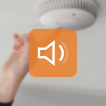 10 yr alarm;sealed smoke alarm;toast proof alarm;