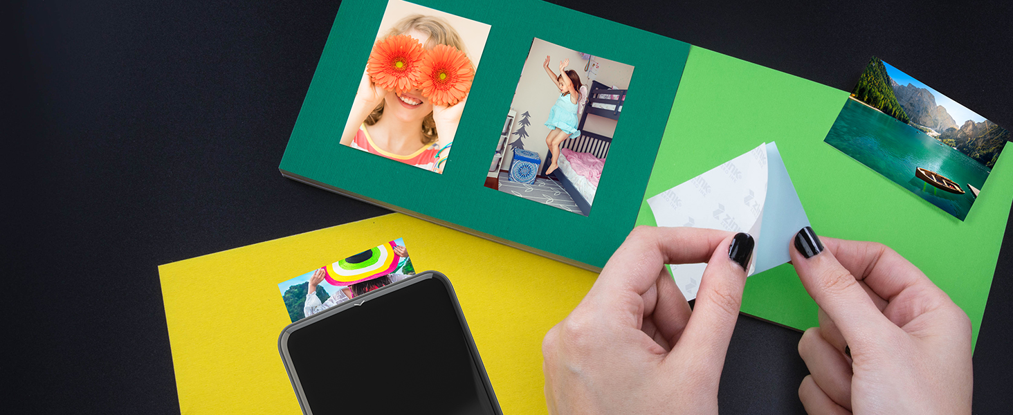 kodak step printer zink sticky back paper