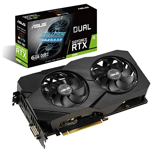 ASUS Dual GeForce RTX 2060 EVO 6GB GDDR6 with the all-new NVIDIA Turing GPU architecture