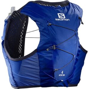 Salomon Active Skin 4 Unisex Running Hydration Vest Trail Running Hiking with included Flask
