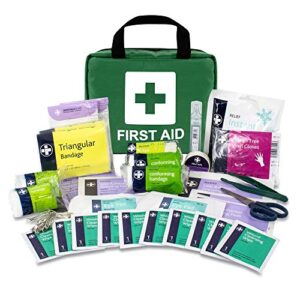 LEWIS-PLAST Premium First Aid Kit For Home Car Holiday And Workplace - Includes Bandages