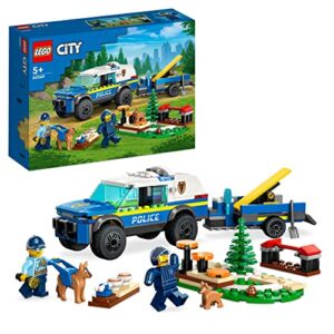 LEGO 60369 City Mobile Police Dog Training Set