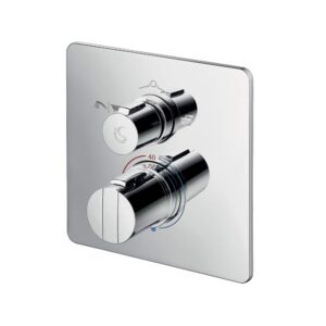 Ideal Standard A5880AA Concept Easybox Built-in Shower Mixer with Diverter - Square Faceplate