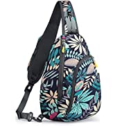 G4Free Small Sling Bags Shoulder Backpacks Chest Pack Crossbody Bags Waterproof Lightweight Outdo...