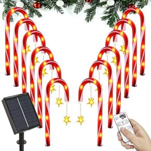 Solar Candy Cane Lights