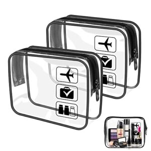 Clear Travel Makeup Bag