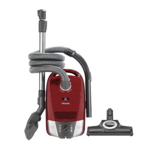 Miele 12030390 Compact C2 Cat & Dog Bagged Cylinder Vacuum Cleaner with Power Efficiency Motor