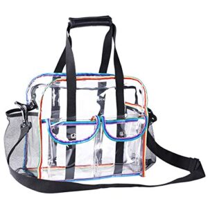 MOFASVIGI Large Clear Tote Bag for Women Men