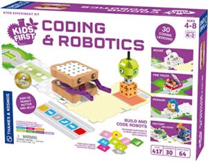 Thames & Kosmos | 567012 | Coding & Robotics | Stem Experiment Kit | 30 Coding Experiments | Build and Code Robots | Ages 4-8