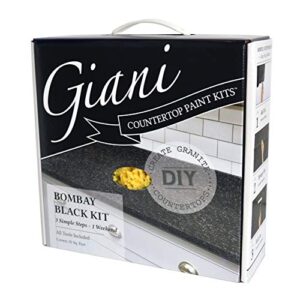 Giani Granite Countertop Paint Kit - Bombay Black
