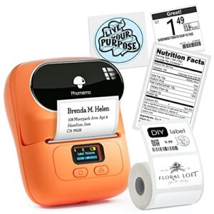 Phomemo M110 Portable Wireless Thermal Label Printer