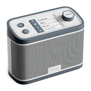 Relish - Simple Portable DAB/FM Radio and Music Player for Seniors