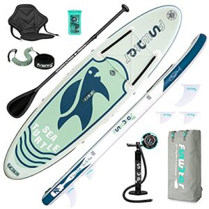 FunWater Inflatable Stand UP Paddle Board 320x84x15cm Ultra-Light Included ISUP