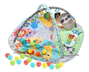VTech 7-in-1 Touch & Feel Sensory Play Gym | Grow with Baby Developmental Gym | Suitable for Ages 0 - 24 Months
