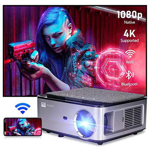WiFi Bluetooth Projector 4K