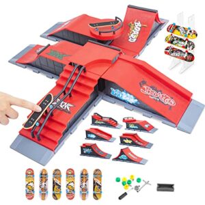 Finger Skateboard Ramp Set