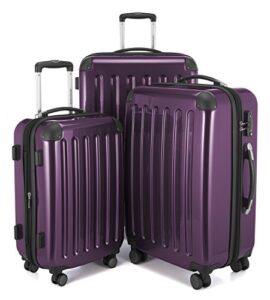 HAUPTSTADTKOFFER - Alex - Set of 3 Hard-side Luggages Trolley Suitces Expandable