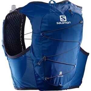 Salomon Active Skin 8 Unisex Running Hydration Vest Trail Running Hiking with included Flask