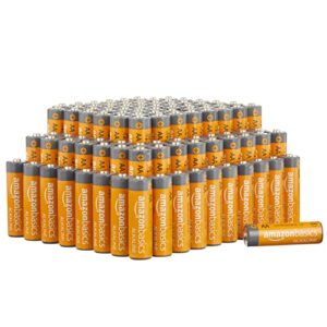 Amazon Basics AA 1.5 Volt Performance Alkaline Batteries - Pack of 100 (Appearance may vary)