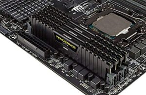 Corsair CMK32GX4M4Z3200C16 Vengeance LPX 16 GB (4 x 8 GB) DDR4 3200 MHz C16 XMP 2.0 High Performance Desktop Memory Kit