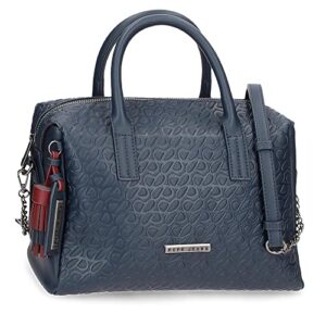 Pepe Jeans Essence Bag Bowling Blue 31 x 19 x 15 cm Faux Leather