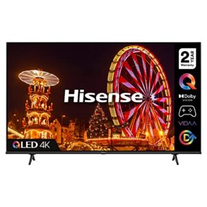 Hisense 43E77HQTUK QLED Gaming Series 43-inch 4K UHD Dolby Vision HDR Smart TV with YouTube