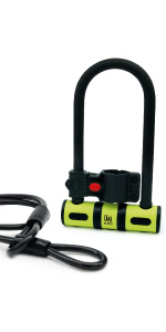 urban security, urban, urban ur80150b, anti-theft, lock, U-lock, cable, bracket, bike, scooter