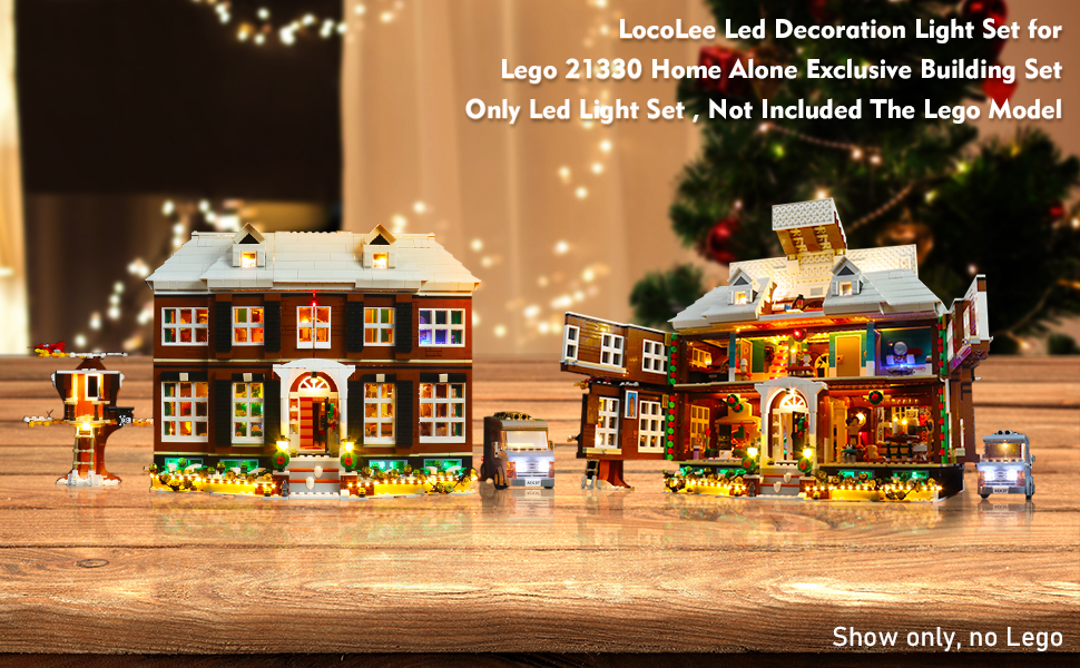 LocoLee Led Light Set for Lego Home Alone