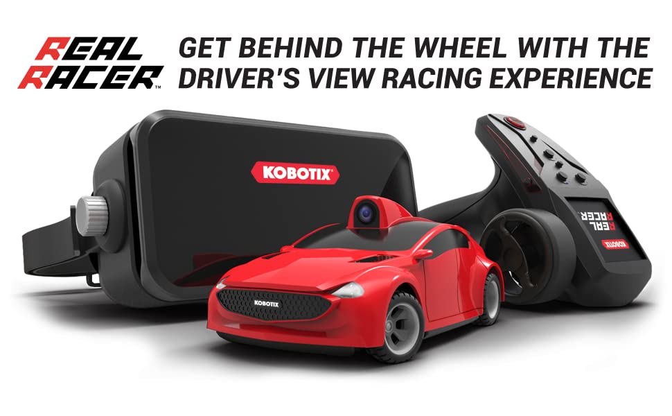 Real Racer FPV RC Car Fast remote control car app controlled Toy Boys aged 8+ enabled connected