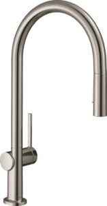 Hansgrohe Talis M54 Single Lever Kitchen Mixer 210 With Pull-Out Spray