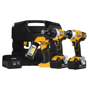 JCB 18V Cordless Power Tool Set