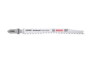 Bosch Professional 100x Expert ‘Hardwood 2-Side Clean’ T 308 BF Jigsaw Blade (for Plastic coated boards
