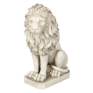 Design Toscano Mansfield Manor Lion Sentinel Animal Statue