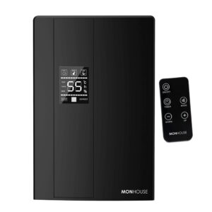 MONHOUSE Premium Dehumidifier for Home - 2200ml Tank - Remote Controlled