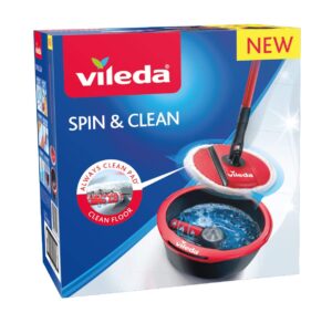 Vileda Spin and Clean Floor Mop and Bucket Set