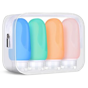 Morfone Travel Bottles Set for Toiletries