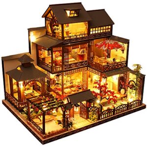 DIY Dollhouse Miniature Kit with Furniture