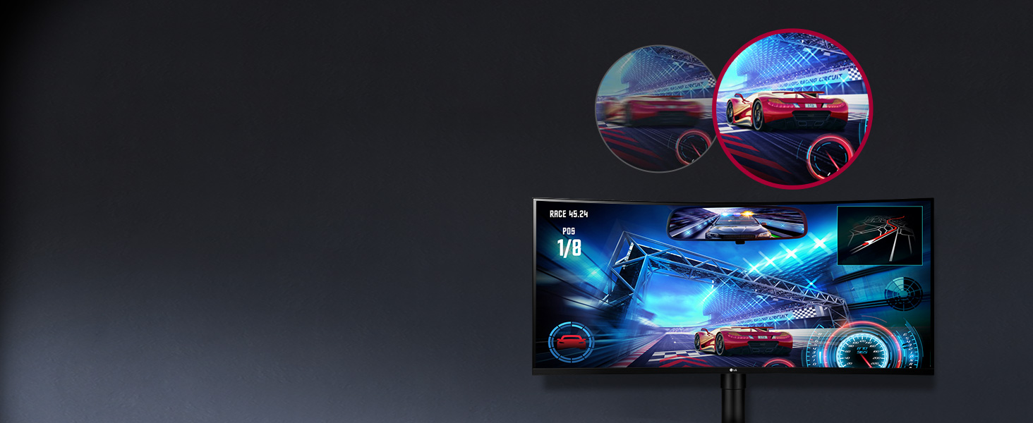 100Hz Refresh Rate & 5ms(GTG)