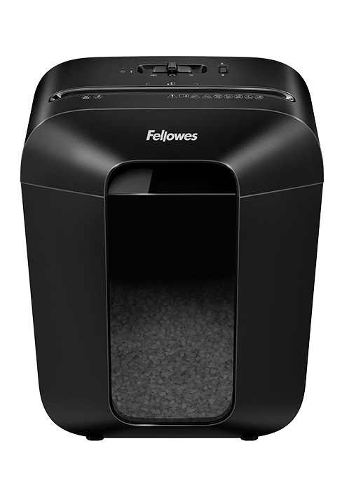 LX41 mini-cut shredder on a white background